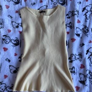 Sleeveless Dynamite Yellow Top